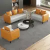 Sofá para sala de estar, apartamento pequeno, sala de sinuca, hotel, apartamento, estilo minimalista moderno, barbearia, casa de aluguel, sofá de couro para arranhões de gato
