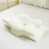 Almofada de espuma viscoelástica para comércio exterior transfronteiriço, travesseiro de avião, travesseiro em forma de borboleta, travesseiro de suporte para pescoço tipo planeta com zero pressão, núcleo de espuma viscoelástica, dropshipping para transmissões ao vivo