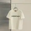 Esenciales de Verano Kareem Marca de Moda Niebla Manga Corta Unisex Suelta Casual Cuello Redondo Camiseta Estilo Americano
