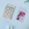 Estilo Ins Estrella Autoadhesiva Bolsa Idol Empaque Tarjeta Pequeña Esencial Bolsa Protectora Polaroid Bolsa Autoadhesiva Opp