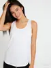 Camiseta de Yoga para Mujer en Stock, Top Deportivo de Secado Rápido, Ropa para Correr y Fitness, Top sin Mangas de Espalda Cruzada, Hermoso Diseño de Espalda