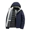 Chaqueta Downstorm Tres en Uno para Mujer con Forro de Grafeno Set de Dos Piezas Impermeable Cortavientos Ropa de Senderismo y Montañismo para Hombre Estampado de Logo