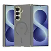 Adecuado para Samsung Galaxy Z Fold 8 Ultra: Funda de teléfono con carga inalámbrica magnética y protección de bisagra magnética
