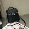 Bolsa Feminina de Couro Genuíno Toque de Luxo Bolsa para Celular Nova Bolsa de Mão Feminina Bolsa Quadrada Caixa LP Bolsa de Ombro Transversal de Couro de Camurça de Camada Superior