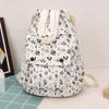 Mochila Cartoon Chanfrada Mochila Estudante Mochila Escolar Mochila Fofa Mochila Infantil Mochila de Grande Capacidade Mochila Casual