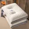 Directamente del fabricante: Nuevo Modelo de Almohada de Látex Comercial con Amortiguación de Aire y Soporte Específico por Zonas para el Cuello, Adecuada para Hoteles, Residencias Estudiantiles y Uso Doméstico, Núcleo de Almohada Masajeador