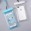 Bolsa impermeable con pantalla táctil de alta definición para teléfono móvil para natación y buceo, sellada, para colgar en el cuello, funda protectora impermeable a prueba de polvo para teléfono móvil