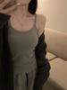 Camisola con forro polar para otoño e invierno con lijado, cinturón para mujer, almohadilla para el pecho, copa fija integrada, uso exterior, chaleco interior cálido para mujer