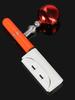 Nueva luz electrónica para caña, lámpara de pesca nocturna, lámpara con cambio de color de anzuelo, luz impermeable para caña, broche luminoso para caña, suministros para equipo de pesca