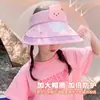 Sombrero de Protección Solar para Niños Primavera y Verano Sombrero de Sol para Bebé para Niños y Niñas Protección Solar Uv Sombrero de Sol Sombrero de Copa Vacío para Niña