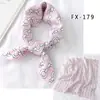 Moda Coreana 2020 Bufanda Pequeña Estampada de Seda Bufanda Cuadrada Pequeña Bufanda Decorativa Profesional para Mujer
