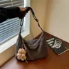 Bolso retro Maillard para mujer 2026 nuevo modelo más vendido transfronterizo moderno estilo universitario casual otoño e invierno bandolera de gran capacidad