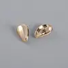 Botones de Plástico Imitación Metal de Forma Irregular, Botones Decorativos Irregulares Dorados para Abrigos, Botones Retro Estilo Británico para Gabardinas