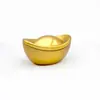 Ano Novo Barra de Ouro Doce Bolo Biscoito Caixa de Ferro Embalagem de Presente Acompanhante Caixa de Folha de Flandres Caixa de Folha de Flandres em Formato