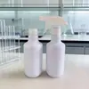 Botella Redonda de Plástico PET Blanca de 300 ml Botella Pulverizadora Transparente para Insecticida Pet