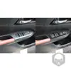 Adecuado para 13-17 Honda Accord de 9ª generación, pegatinas para interruptor de elevalunas de cristal, accesorios de modificación de interior de coche de fibra de carbono