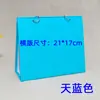 Soporte de Calendario de Dos Agujeros de 7 Pulgadas, 8 Pulgadas, 10 Pulgadas, 12 Pulgadas Versión Horizontal/Vertical A4 de 9 Pulgadas Base de Papel Kraft A5 Agujero Redondo con Anillo para Hojas Sueltas