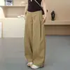 Pantalones Scimitar de Cintura Alta, Corte Holgado, Ligeramente Elásticos, Adelgazantes para Mujer, Novedad Otoño 2025, Pantalones de Pierna Ancha, Pantalones Rectos Casuales a la Moda y con Estilo