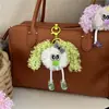 Celebridade da Internet Fofa Boneca de Cabelo Cacheado Chaveiro Desenho Animado Boneca Fofa Pingente de Mochila Feminina Brinquedo Feio-Bonito Decoração Presente