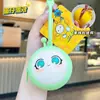 Monedero Llavero Auténtico Fiesta del Huevo Colgante para Mochila Escolar Muñeco Colgante para Bolso de Pareja Llavero Colgante Regalo Pequeño