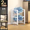 Estante para Cubetas de Agua Pura Oficina Soporte para Garrafones de Agua Almacenamiento de Cubetas de Agua Mineral de Gran Capacidad Multicapa Junto al Dispensador de Agua