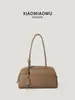 2026 Nova Bolsa Almofada de Boston Coreana Versátil Retro Moda Bolsa de Mão para o Trabalho Bolsa de Ombro Senso de Design Nicho