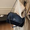 Bolsa de Grande Capacidade para Mulheres, Versátil Nova Bolsa Transversal com Corrente Retro 2025, Bolsa Tote Texturizada da Moda para o Dia a Dia