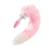 Princesa Misteriosa Doce Desejo Amante Cauda de Raposa Balançante Plug Anal Controle Remoto Sem Fio por APP para Jogo de Role Play SM Anal Masculino e Feminino 50/caixa