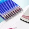 Cargas para Caneta de Alta Temperatura que Desaparece, 100 Peças, Caneta de Espessura Grossa que Desaparece, Especial para Roupas e Couro, Passar a Ferro e Aquecimento, Desaparecimento Automático da Cor