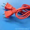 Suministros del Fabricante Cable de Alimentación de Estándar Nacional Enchufe Enchufe de Dos Pines Enchufe de Pines Cable para Arrocera Cable de Alimentación Cola en Forma de 8