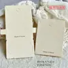 Tarjetas de papel para pendientes de vainilla, tarjetas de papel perfumadas para pendientes, accesorios para horquillas, collares, pulseras, accesorios para el cabello, gomas para el cabello, Exhibidor de empaque
