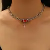 Pulsera de Diamante Negro en Forma de Estrella para Hombre, Diseño de Nicho, Nuevo Accesorio Versátil de Halloween, Collar Sencillo de Estrella para Mujer, Moderno