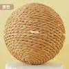 Placa arranhadora de gato bola de sisal resistente ao desgaste brinquedo esférico para pet placa de garra de gato moedor de garras suprimentos interativos atacado