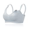 Sujetador de lactancia de talla grande con hebilla de apertura frontal, sin aro de acero, personalizable para madres embarazadas en el posparto, ropa interior para mujeres embarazadas
