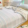 Algodón Puro Algodón Cubrecama Pieza Única Clase A Grado Materno e Infantil Universal Cuatro Estaciones Sábana de Cama Tatami Persona Juego de Tres Piezas Cubrecama de Algodón Acolchado 3
