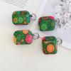 Funda protectora de silicona suave para Airpods Pro, con estampado de leopardo de celebridades de Internet, para Apple (4.ª generación)