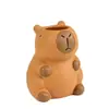 Porta-canetas Capivara Porta-canetas Pneu Arte Corporal Decoração de Mesa de Escritório Recipiente de Armazenamento Beleza de Fada Vaso de Flores