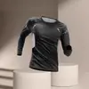 Ropa de Fitness para Hombre, Nuevo Estilo Otoño, Ropa Deportiva Cálida y Ajustada, Ropa de Running de Secado Rápido, Ropa de Entrenamiento para Baloncesto y Running