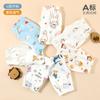 Pantalones para bebé con entrepierna abierta Pantalones de Clase A para bebé Ropa para el hogar para niños Pantalones de otoño Ropa exterior Algodón puro Clase A Niños y niñas Pantalones largos Primavera y otoño