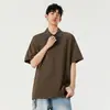 Nuevo Estilo de Verano del Explorador Marca Americana de Moda Camiseta Casual con Bloques de Color Falsa de Dos Piezas con un Aspecto como de Esposo, Camiseta Polo para Hombre