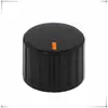 Tapa de Perilla de Plástico Rayada Antideslizante Tapa Cubierta Tapa de Perilla de Potenciómetro Tapa de Perilla de Volumen de Amplificador