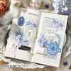 Infeel.Me Palabras Cálidas Sueños Viejos Tercera Serie Caja Papel de Notas Repujado Papel de Material para Diario con Relieve Artístico