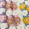 Correa de Cámara Larga Bohemia Hecha a Mano con Flores de Cuentas Flor de Margarita Lanyard para Teléfono Cadena Colgante Colorida para Mujeres
