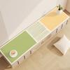 Tapete para mesa de TV, tapete para aparador de entrada, mantel impermeable, a prueba de aceite y suciedad, almohadilla protectora para zapatero y encimera.