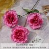 Peonías Grandes Simuladas de 3 Cabezas Flores Artificiales para Arreglos de Piso de Boda, Flores para Decoración de Salón de Bodas, Flores Artificiales de Plástico, Arreglo Floral DIY