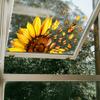 Ct8017 Nuevo Girasol Mariposa Pegatina para Ventana Dormitorio Puerta de Vidrio de Ventana Decoración del Hogar Pegatina para Ventana Venta al por Mayor