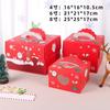 Caja para Pastel de Navidad 4 4 6 6 8 pulgadas de alto cumpleaños dibujos animados infantiles caja de embalaje para pastel portátil gruesa