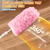 Generación transfronteriza de plumero electrostático de doble cara de 360 grados para plumero Swiffer plumero desechable de limpieza del hogar