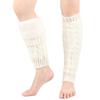 Calcetines de lana trenzada con cinturón de terciopelo cruzado, calcetines de lana trenzada cálidos para las piernas, botas, Europa y Estados Unidos, solo 8 calcetines gruesos trenzados