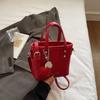 2025 Nueva Moda de Verano Casual Bolso de Cubo Portátil de Gran Capacidad para Mujer con Buen Aspecto y Elegante Bolso Bandolera de Hombro